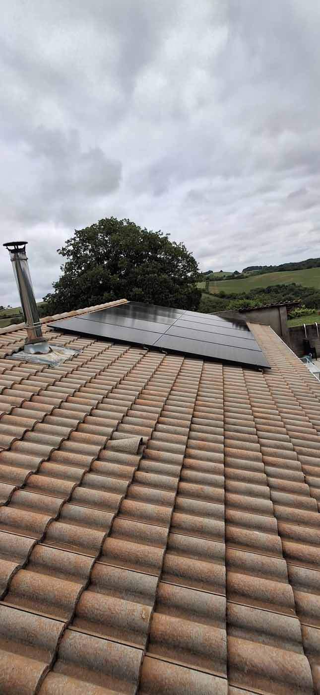 Système production photovoltaïque Saverdun