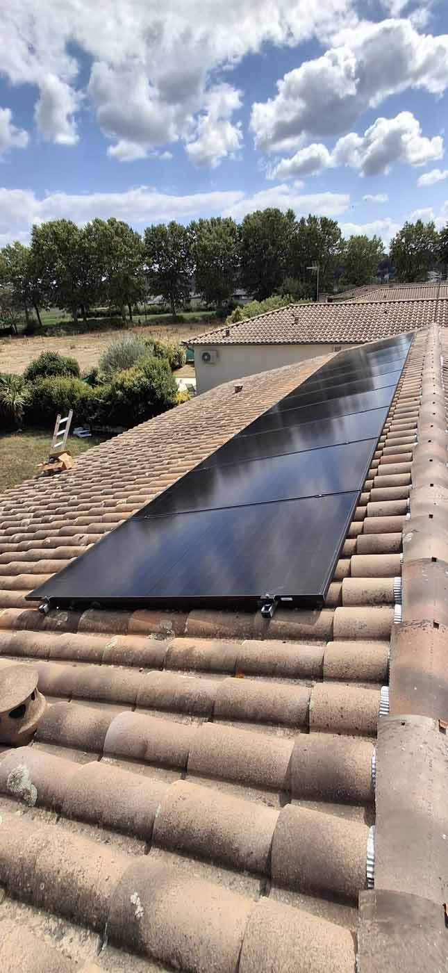 Système solaire photovoltaïque Saverdun