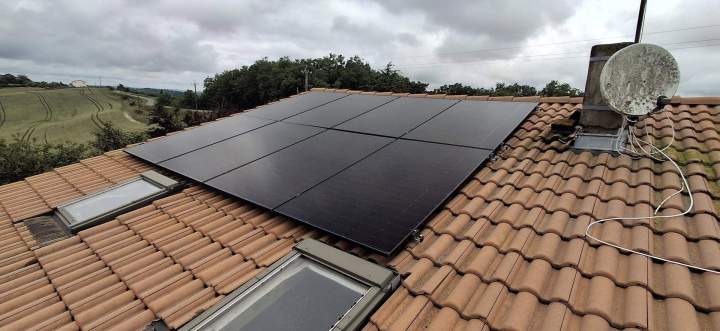 Installation solaire photovoltaïque Saverdun