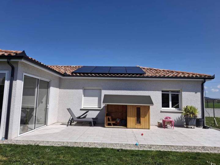 Installation photovoltaïque maison Saverdun