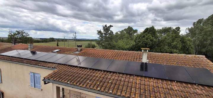 Production énergie photovoltaïque Saverdun