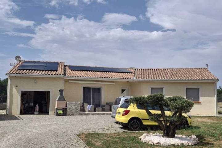Installation panneaux photovoltaïques